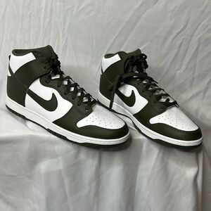 New in box Nike dunk cargo khaki retro Hi size 13